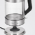 Profi Cook PC-WKS 1107 G Edelstahl-Glas-Wasserkocher, 1,5 L, 2200 W maximal, Edelstahlheizelement, Inox - 4