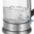 Profi Cook PC-WKS 1107 G Edelstahl-Glas-Wasserkocher, 1,5 L, 2200 W maximal, Edelstahlheizelement, Inox - 6