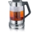 Severin WK 3479 Glas Tee und Wasserkocher Deluxe (3000 Watt, 1,7 Liter) edelstahl - 1