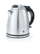 WMF STELIO Wasserkocher, 1,2 l, 2400 W, Wasserstandsanzeige beleuchtet, Kalk Wasserfilter, cromargan matt/silber - 1