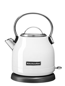 KitchenAid CLASSIC Wasserkocher mit 1,25 L Fassungsvermögen, 1.25 L, weiß - 1
